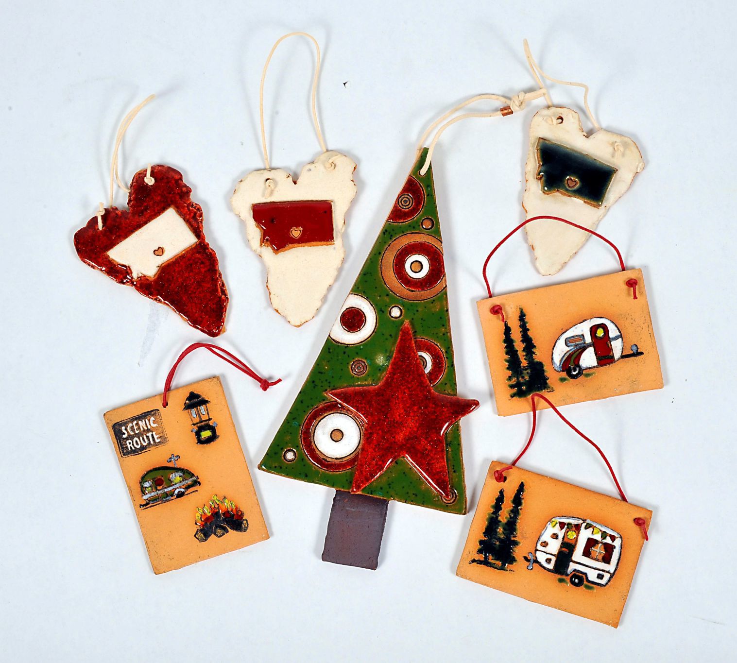 Frame Hut Ornaments